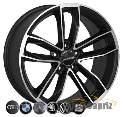 Диски ZW-BK5232 MattBP R18 W8.0 PCD5x112 ET42 DIA66.6